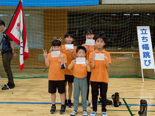 伊勢原市スポーツ少年団体力テスト