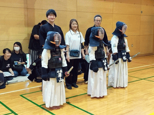 月見台剣友会主催ミニ錬成会の様子